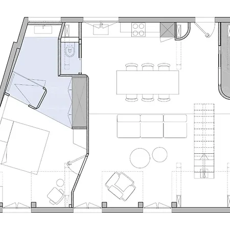 Luxury Duplex - Louvre Museum - 6 Guests Apartamento