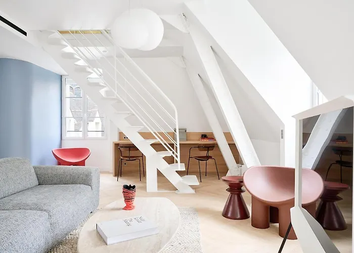 Apartamento Luxury Duplex - Louvre Museum - 6 Guests