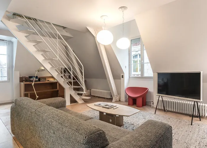 Apartamento Luxury Duplex - Louvre Museum - 6 Guests Paris