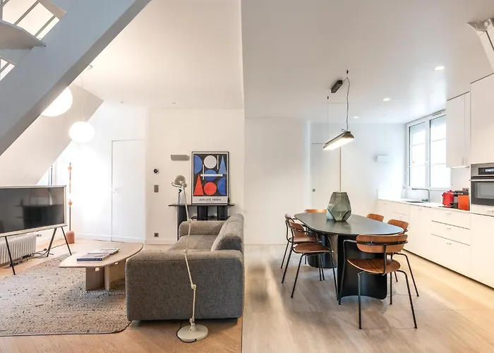 Luxury Duplex - Louvre Museum - 6 Guests * Paris