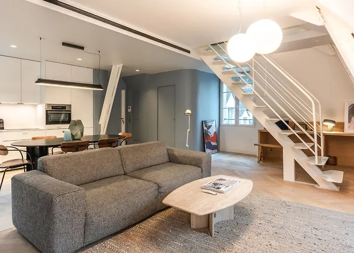 Luxury Duplex - Louvre Museum - 6 Guests Apartamento