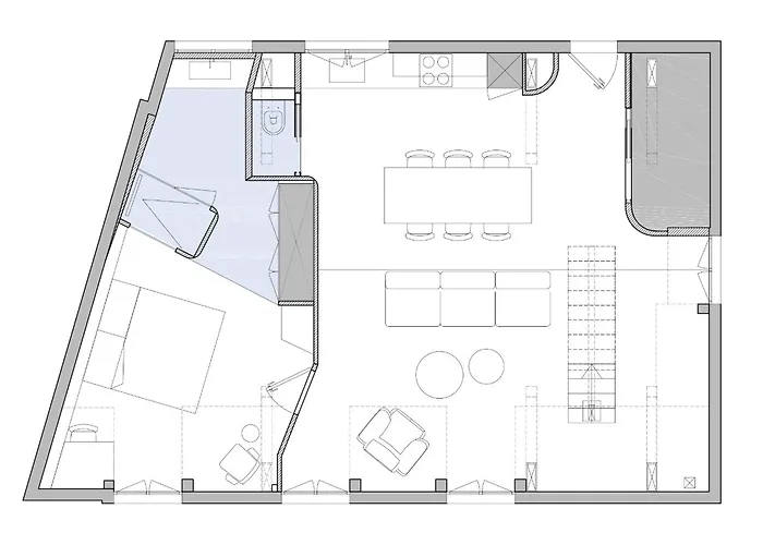 Luxury Duplex - Louvre Museum - 6 Guests Appartement